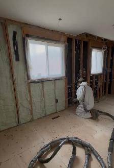 spray foam/ insulation install - Photo 8