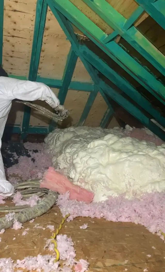 spray foam/ insulation install - Photo 9