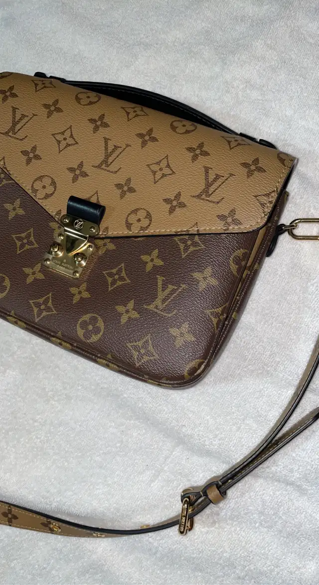 NEW LOUIS VUITTON POCHETTE MÉTIS MONOGRAM REVERSE - Photo 5