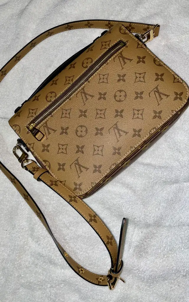 NEW LOUIS VUITTON POCHETTE MÉTIS MONOGRAM REVERSE - Photo 6