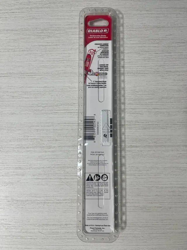 Diablo Steel Demon 9-inch 8 TPI Carbide Tipped Saw Blade for Thi - Photo 2