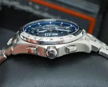 Tag Heuer Calibre 16 Link Chronograph Blue Dial - Photo 2