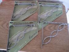 4 Knape & Vogt Concord Style Shelf Brackets, 200C SN8