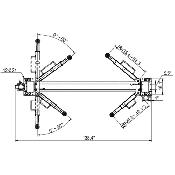 Industrial 10,000 lb Two Post Auto Lift - Photo 8