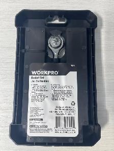 WorkPro 24-Piece 1/4' Drive Socket Set,Ratchet Handle,Screwdrive - Photo 2