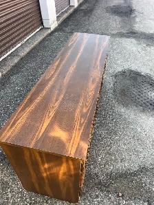 Free delivery used Vintage Wooden Dresser - Photo 3