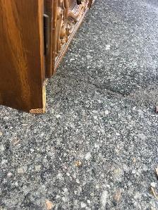 Free delivery used Vintage Wooden Dresser - Photo 6