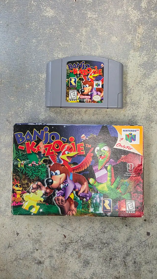 Banjo-Kazooie Nintendo 64 in Box