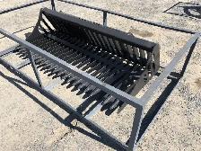 78" Skid Steer Rock Bucket Attachment