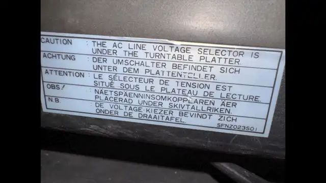 Technics MK2 Turntable - Photo 5