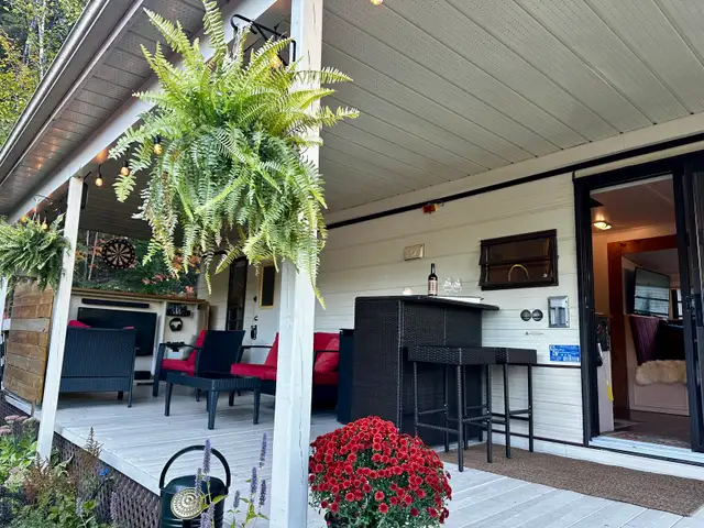 Roulotte mini Chalet camping ️ - Photo 9