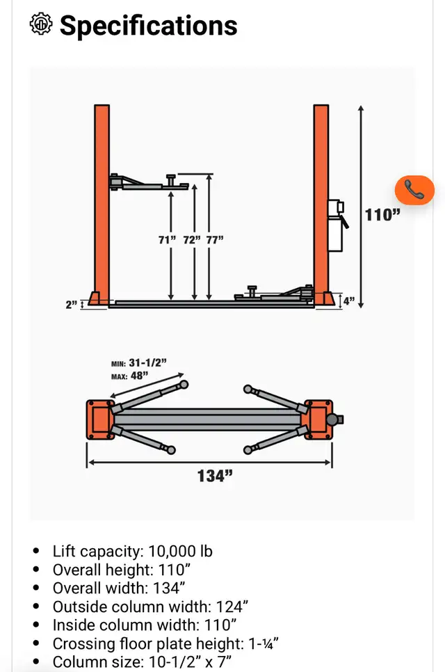 Fully operational to post 10,000 pound vehicle lift - Photo 8