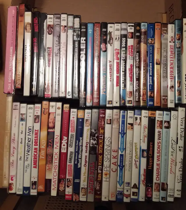 DVDs variety of genres