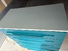 Free delivery Used 20th century Teal 5-Drawer Dresser - Photo 5