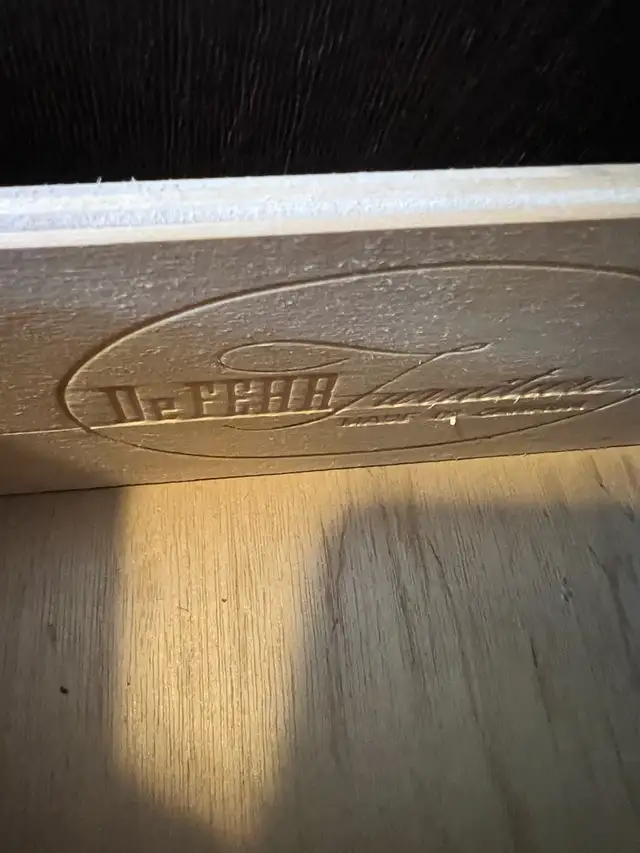 Free delivery used Wooden China Cabinet with Glass Doors - Photo 4