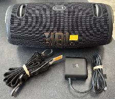 JBL XTream 3 Bluetooth Speaker with Strap & Charger