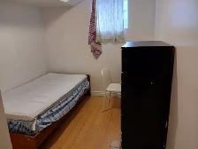 2 Room York Village for rent with Private washroom Available Now