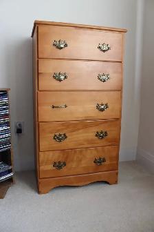 5 Drawer Dresser