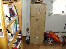 Used 4 door metal filing cabinet