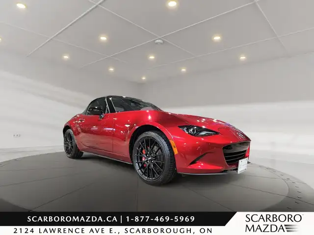 2025 Mazda MX-5 GS-P CPO| SPORT PKG| RICARRO SEATS| BBS RIMS| BR