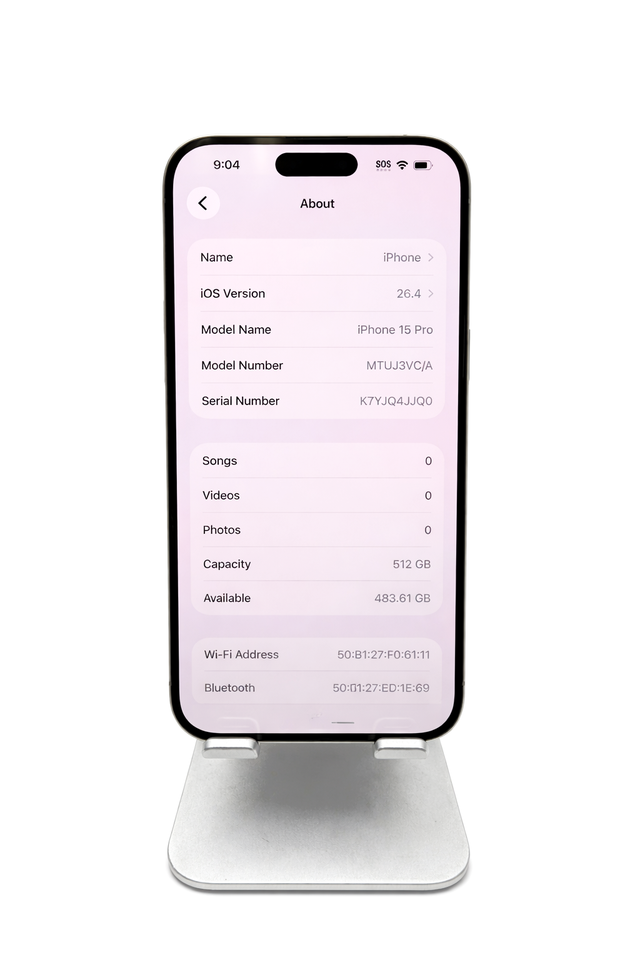 Apple iPhone 15 Pro 512GB - White Titanium (Unlocked) - $649 - Photo 7