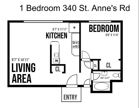 St Vital - 1 BR - June 1st / Caretaker position available! - Photo 10