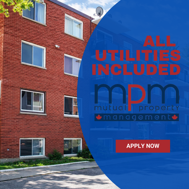 All inclusive 2 bedroom with balcony and on site laundry @ 121 A