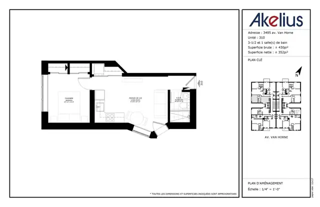 Renovated 1 bed 1 bath near UDEM on Van Horne & CDN - ID 1952 - Photo 11
