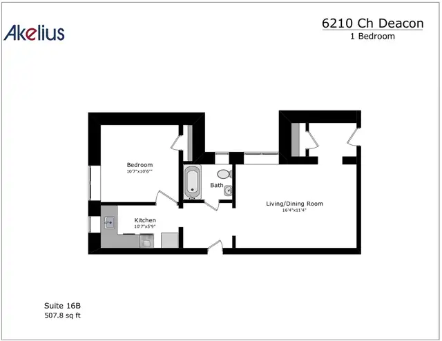 1 bed 1 bath near UdeM corner of Deacon and Van Horne - ID 1905 - Photo 9