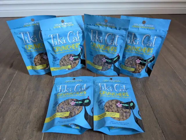 Brand New Tiki Cat Crunchers Treats For Sale - Photo 2