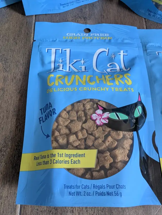 Brand New Tiki Cat Crunchers Treats For Sale - Photo 3