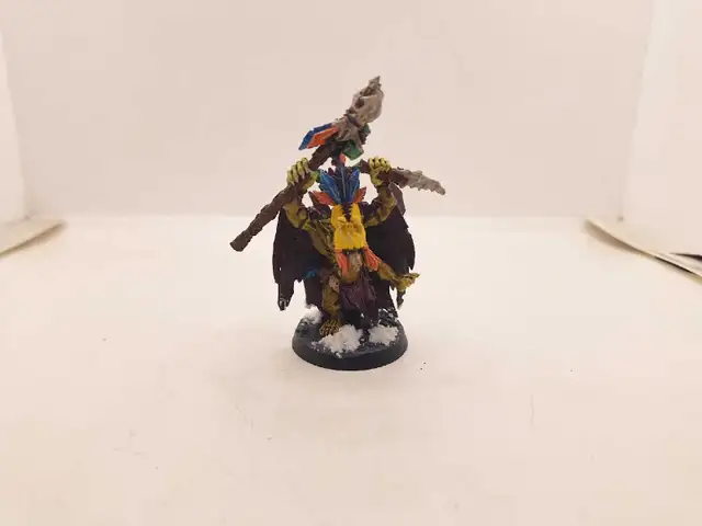 Warhammer AoS Orruk Warclans BoneSplitta Shaman Well Painted