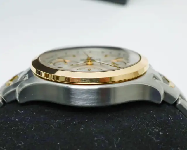 Tag Heuer Link Chronograph Two Tone Stainless Steel & 18kt Gold - Photo 3