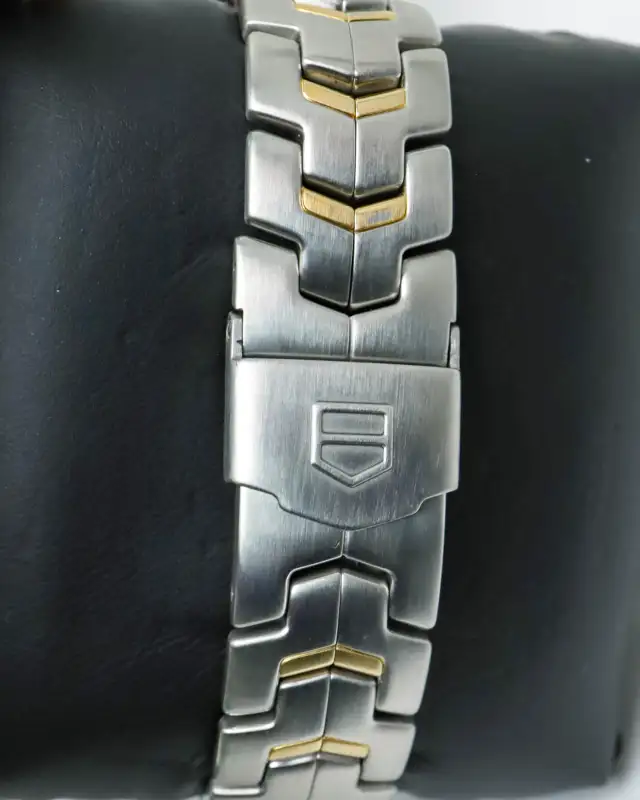 Tag Heuer Link Chronograph Two Tone Stainless Steel & 18kt Gold - Photo 4