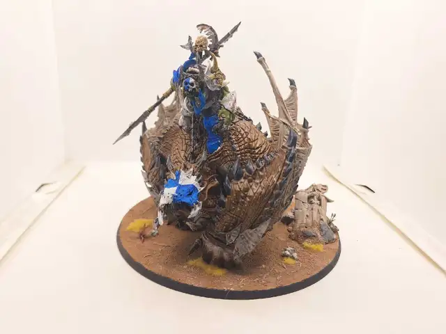 Warhammer AoS Orruk Warclans Well Painted Megaboss on MawKrusha