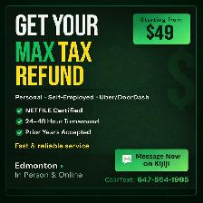 Expert Tax Filing Service in Edmonton