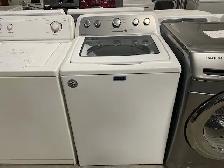 Laveuse seule top load blanche grande capacité Maytag