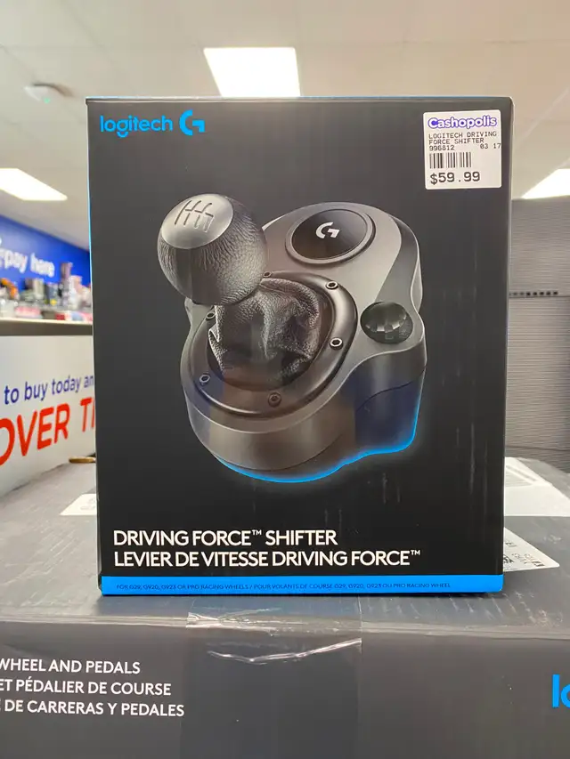 Logitech Driving Force Shifter @ Cashopolis!!