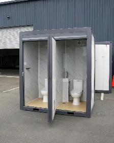 Heavy-Duty Portable Double Toilet - Photo 2