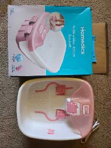 HoMedics Bubble Bliss Deluxe Footbath – Like New!