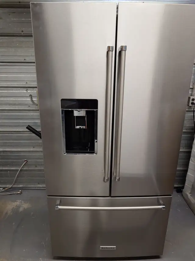 KitchenAid '36' Stainless Steel French Door Fridge on Sale‼️