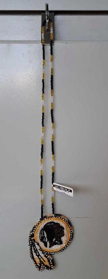 Beaded Redskins Medallion (32433056)