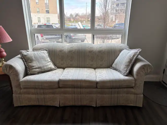 couch with cushions
