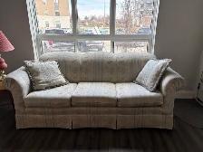 couch with cushions
