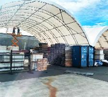 Double Truss Container Shelter – 20’W × 40’L × 6.5’H - Photo 3