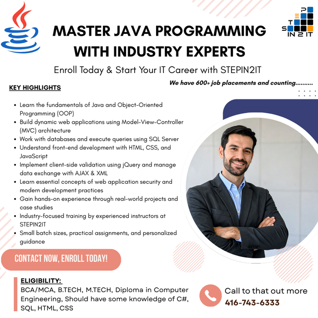 Java Training Program – Master Java & Launch Your IT Career