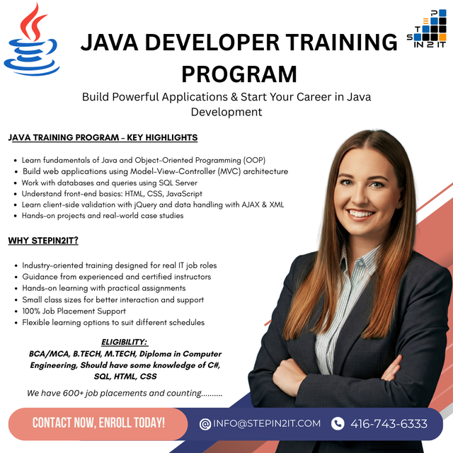 Java Training Program – Master Java