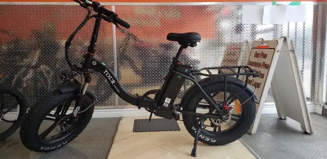 Tour 48v E-Bicycle Folding Fat Tire