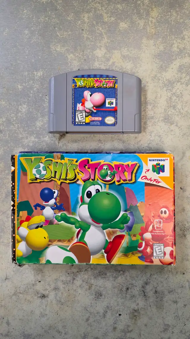 Yoshi's Story Nintendo 64 in Box