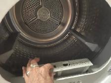 Sécheuse seule frontale blanche 24'' superposée GE - Photo 3